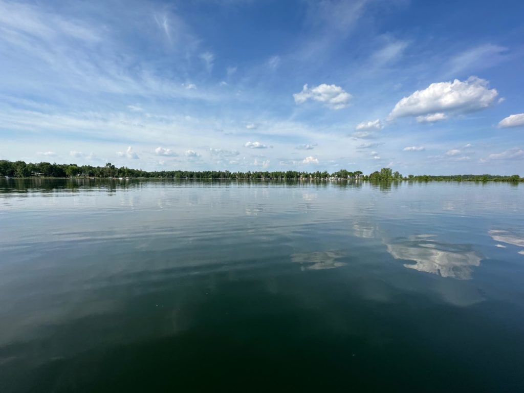 scenic image of a lake in Breezy Point, Minnesota